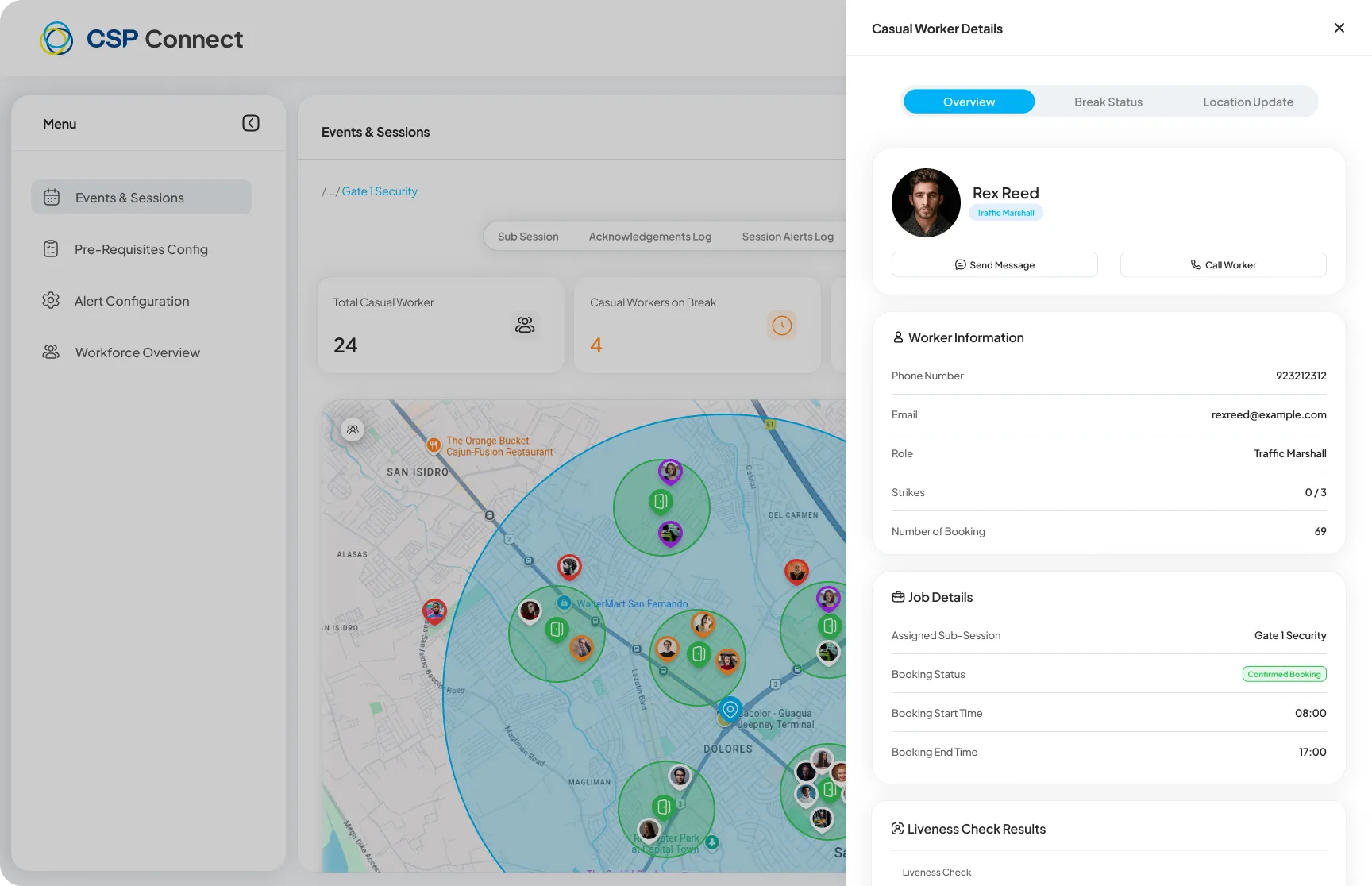Worker Details - Overview